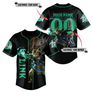 The Legend of Zelda Baseball Jersey For Men Women And Kids Gift