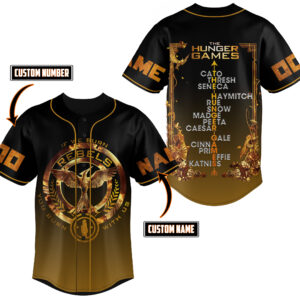 The Hunger Games Baseball Jersey For Men Women And Kids Gift