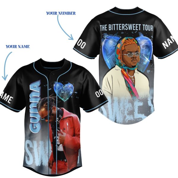 The Bittersweet Tour Gunna Baseball Jersey For Men Women And Kids Gift