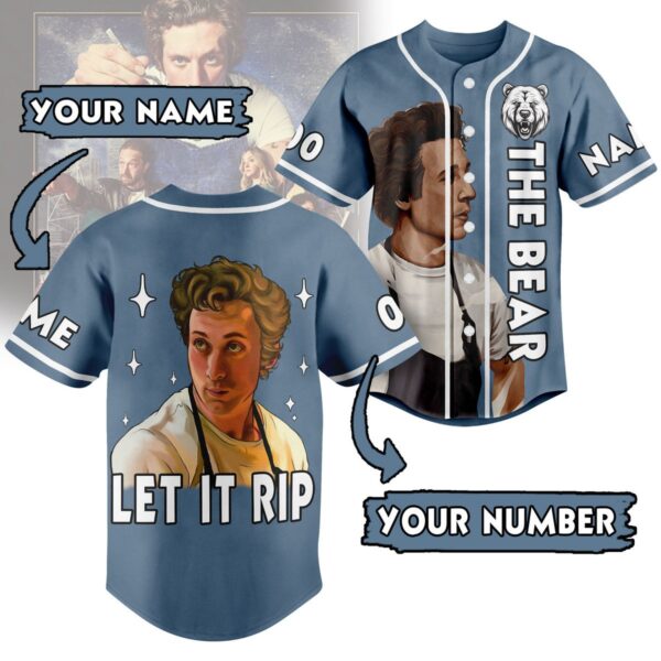 The Bear Baseball Jersey For Men Women And Kids Gift