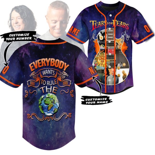 Tears For Fears Baseball Jersey For Men Women And Kids Gift
