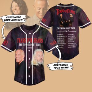 Tears For Fears Baseball Jersey For Men Women And Kids Gift