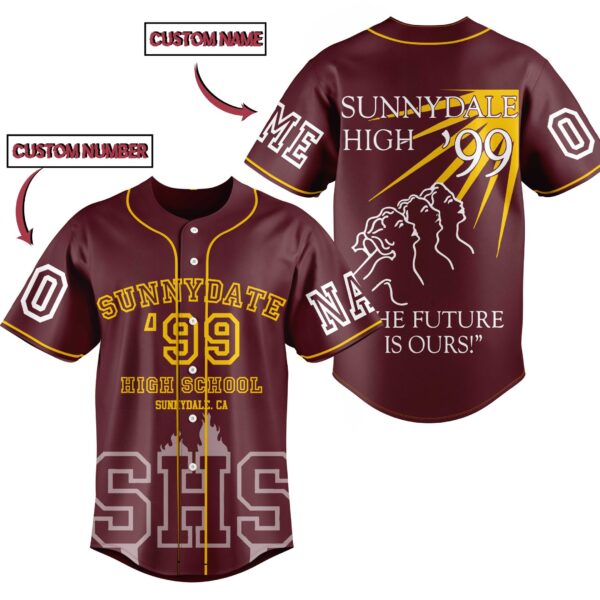 Sunnydale High School Baseball Jersey For Men Women And Kids Gift