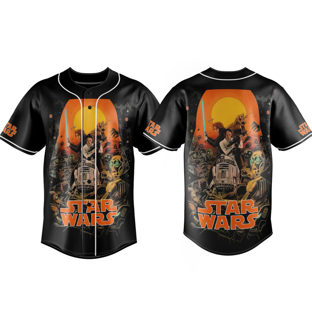Star Wars Baseball Jersey For Men Women And Kids Gift Star Wars Baseball Jersey For Men Women And Kids Gift