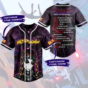 Spider Man Baseball Jersey For Men Women And Kids Gift