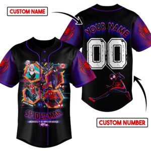 Spider Man Baseball Jersey For Men Women And Kids Gift