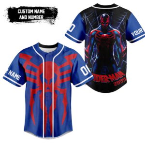 Spider Man Baseball Jersey For Men Women And Kids Gift