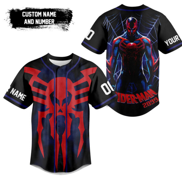 Spider Man Baseball Jersey For Men Women And Kids Gift