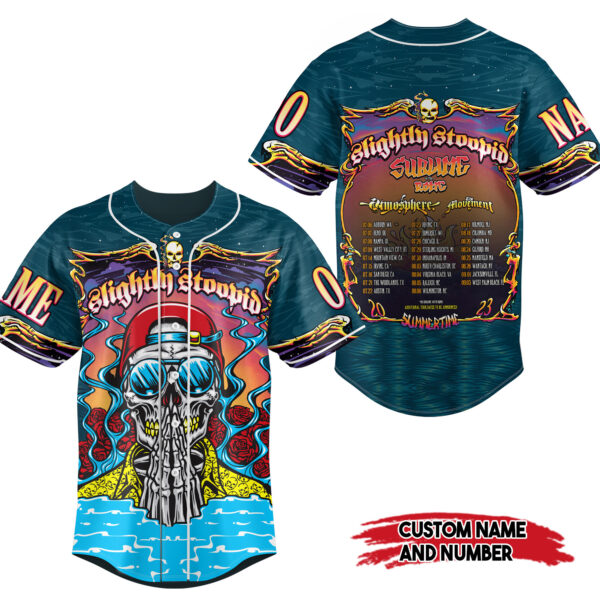 Slightly Stoopid Baseball Jersey For Men Women And Kids Gift