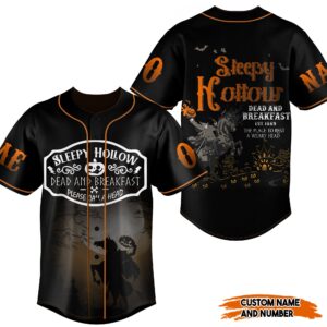 Sleepy Hollow Baseball Jersey For Men Women And Kids Gift