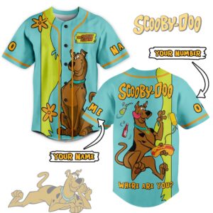 Scooby-Doo Baseball Jersey For Men Women And Kids Gift