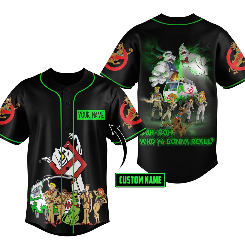 Scooby-Doo Baseball Jersey For Men Women And Kids Gift Scooby-Doo Baseball Jersey For Men Women And Kids Gift