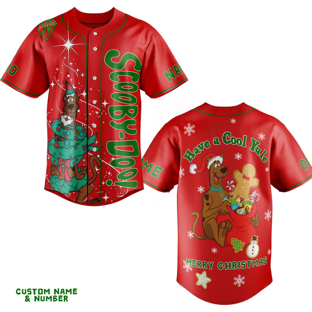 Scooby Doo Baseball Jersey For Men Women And Kids Gift Scooby Doo Baseball Jersey For Men Women And Kids Gift