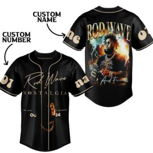 Rod Wave Baseball Jersey For Men Women And Kids Gift