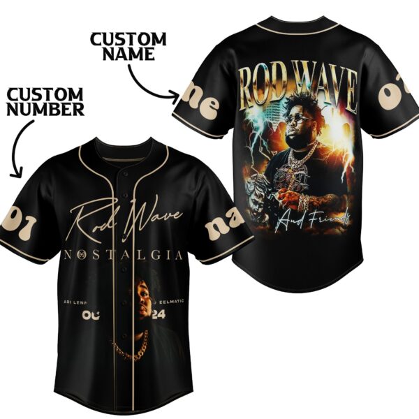 Rod Wave Baseball Jersey For Men Women And Kids Gift