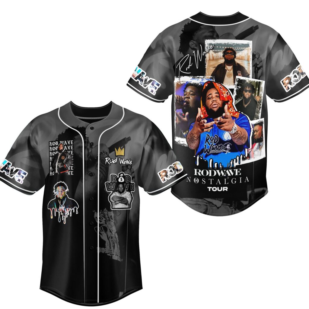Rod Wave Baseball Jersey For Men Women And Kids Gift Rod Wave Baseball Jersey For Men Women And Kids Gift