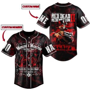 Red Dead Redemption Baseball Jersey For Men Women And Kids Gift