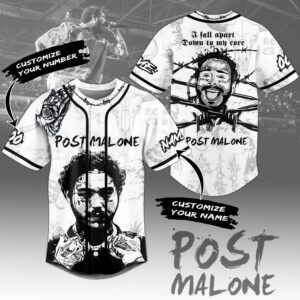 Post Malone Baseball Jersey For Men Women And Kids Gift