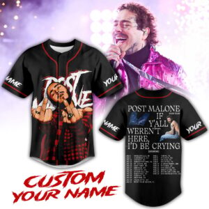 Post Malone Baseball Jersey For Men Women And Kids Gift