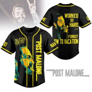 Post Malone Baseball Jersey For Men Women And Kids Gift