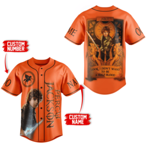 Percy Jackson Baseball Jersey For Men Women And Kids Gift