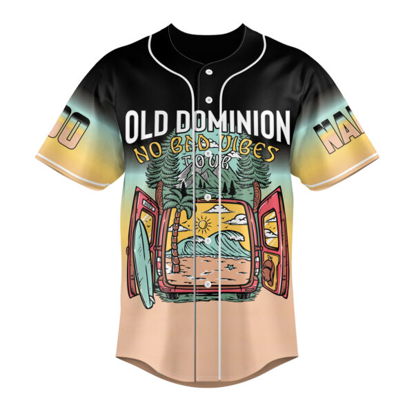Ola Dominion No Bad Vibes Tour Baseball Jersey For Men Women And Kids Gift