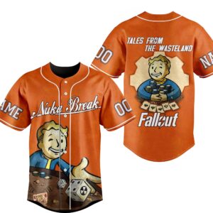 Nuka Cola Baseball Jersey For Men Women And Kids Gift