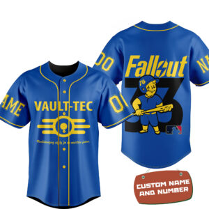 Nuka Cola Baseball Jersey For Men Women And Kids Gift