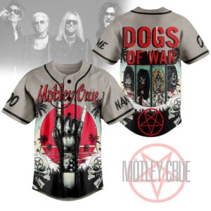 Motley Crue Baseball Jersey For Men Women And Kids Gift