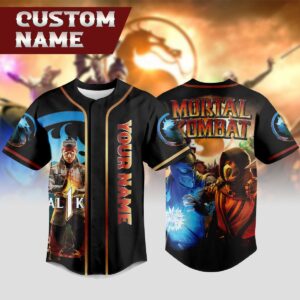 Mortal Kombat Baseball Jersey For Men Women And Kids Gift