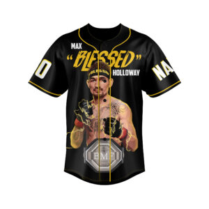 Max Holloway Baseball Jersey For Men Women And Kids Gift 1