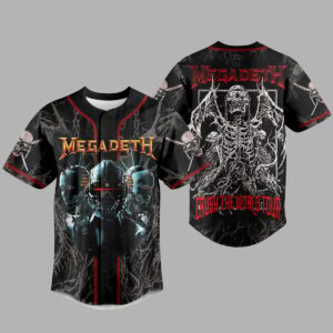 Megadeth Baseball Jersey For Men Women And Kids Gift