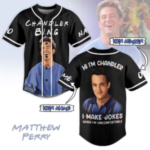 Matthew Perry Baseball Jersey For Men Women And Kids Gift