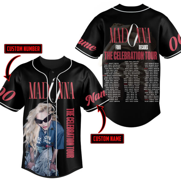 Madonna Baseball Jersey For Men Women And Kids Gift