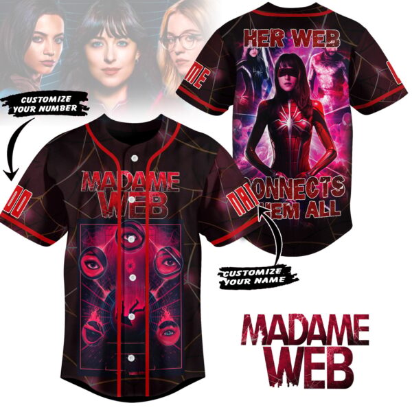 Madame Web Baseball Jersey For Men Women And Kids Gift