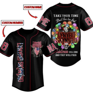 Lynyrd Skynyrd Baseball Jersey For Men Women And Kids Gift
