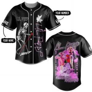 Lil Peep Baseball Jersey For Men Women And Kids Gift