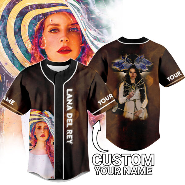 Lana Del Rey Baseball Jersey For Men Women And Kids Gift for Fans