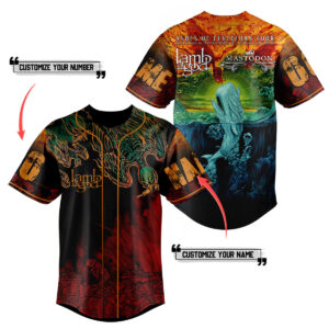Lamb Of God Baseball Jersey For Men Women And Kids Gift for Fans 1
