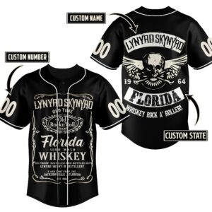 Lynyrd Skynyrd Baseball Jersey For Men Women And Kids Gift for Fans