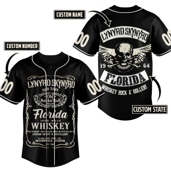 Lynyrd Skynyrd Baseball Jersey For Men Women And Kids Gift for Fans