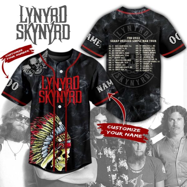 Lynyrd Skynyrd Baseball Jersey For Men Women And Kids Gift for Fans