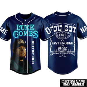 Luke Combs Baseball Jersey For Men Women And Kids Gift for Fans-1