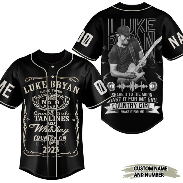 Luke Bryan Baseball Jersey For Men Women And Kids Gift for Fans