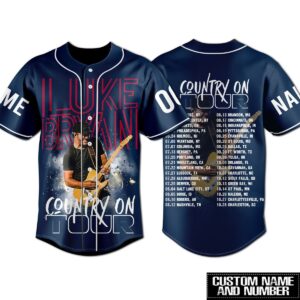 Luke Bryan Baseball Jersey For Men Women And Kids Gift for Fans