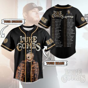Luke Combs Baseball Jersey For Men Women And Kids Gift for Fans