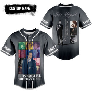 Luis Miguel The Eras Tour Baseball Jersey For Men Women And Kids Gift for Fans
