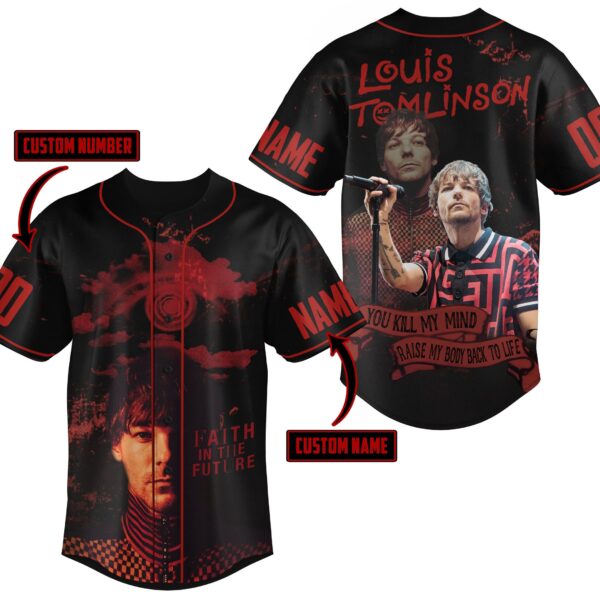 Louis Tomlinson Baseball Jersey For Men Women And Kids Gift for Fans