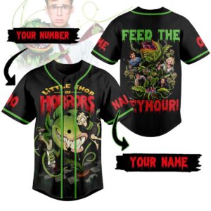 Little Shop of Horrors Baseball Jersey For Men Women And Kids Gift for Fans