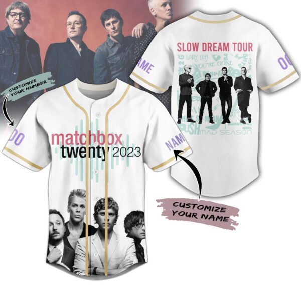 Matchbox Twenty Baseball Jersey For Men Women And Kids Gift for Fans